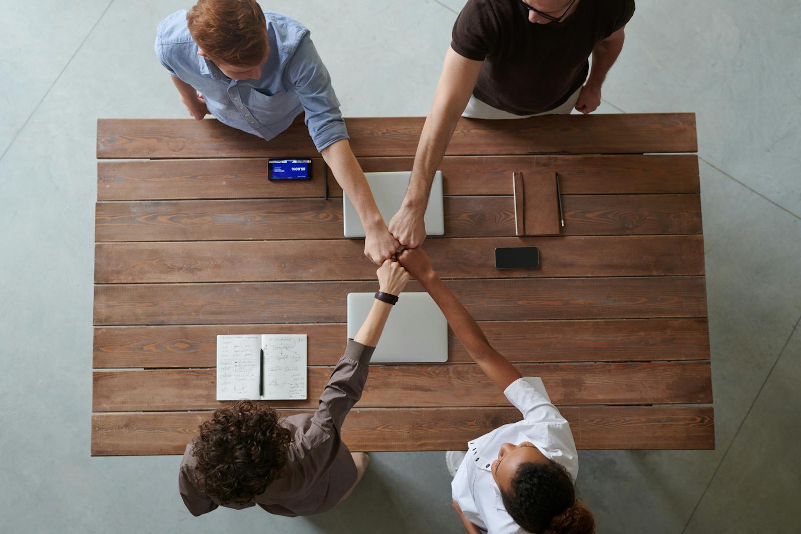 Community group seated in a circle during a support session